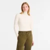 High collar fitted jumper