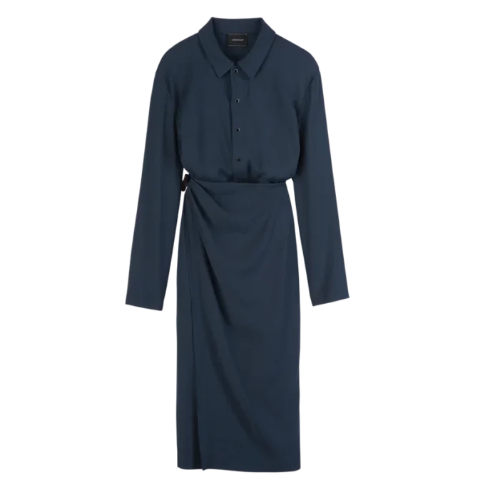 Ink blue – Crepe Dress