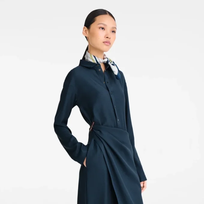 Ink blue – Crepe Dress