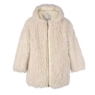 Ivory – Faux fur Coat