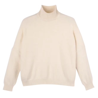 Ivory – Knit High neck sweater