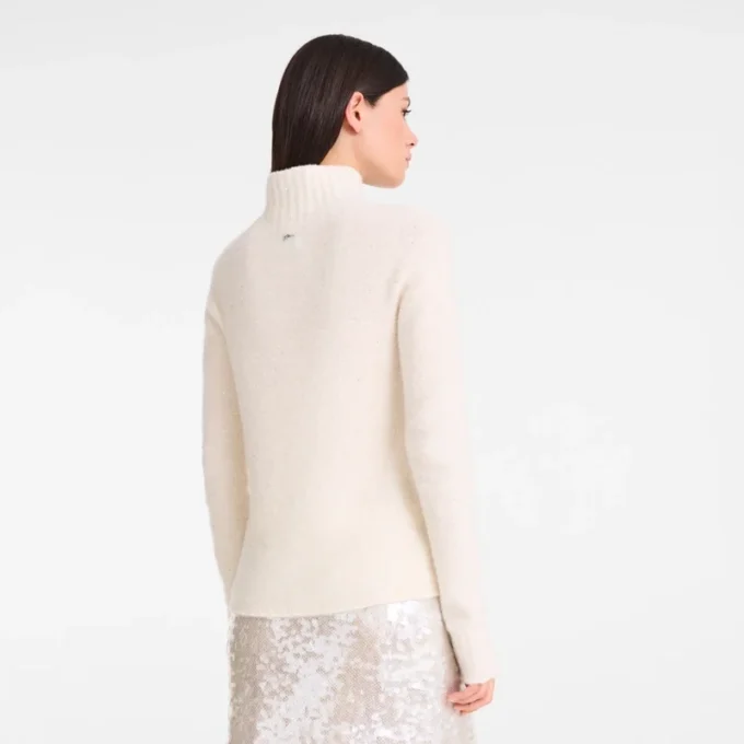 Ivory – Knit High neck sweater