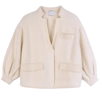 Ivory – Knit Kimono jacket
