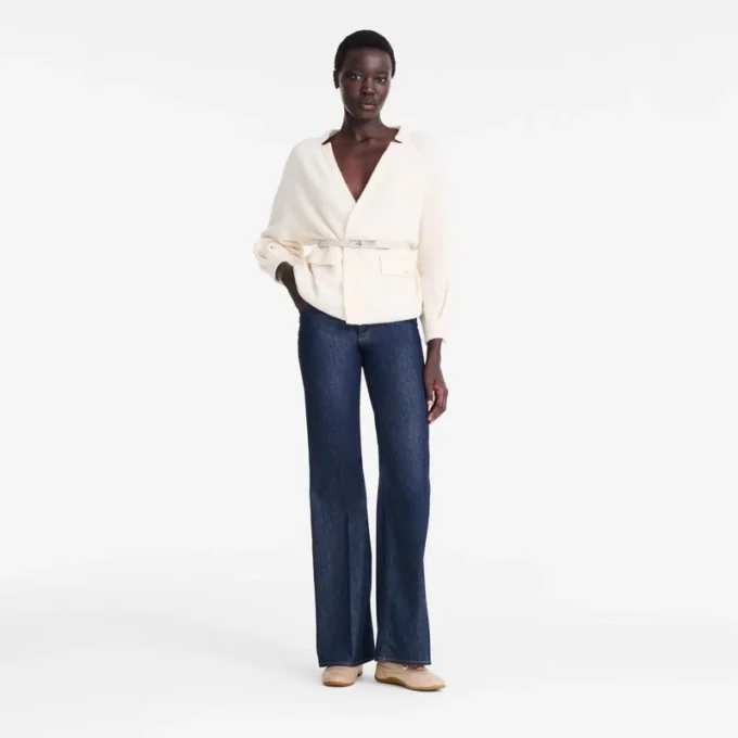 Ivory – Knit Kimono jacket