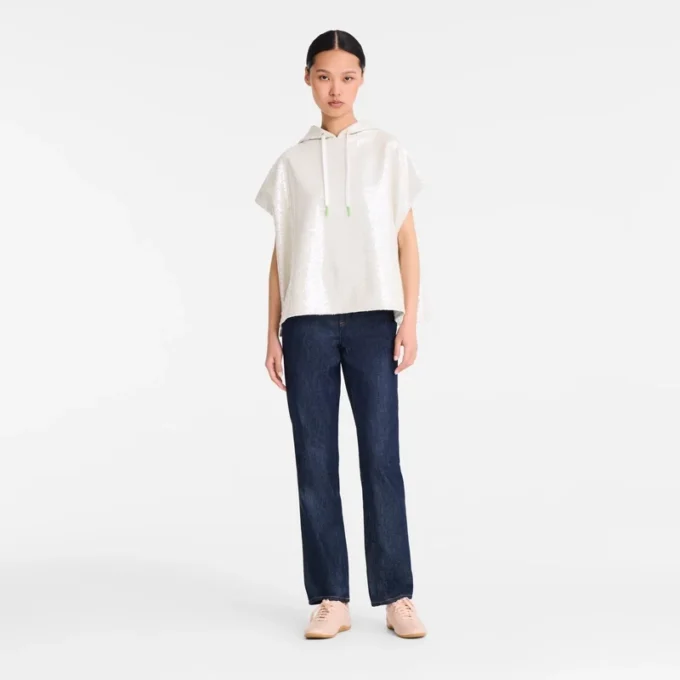 Ivory – Sequin Sweatshirt
