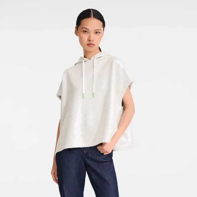 Ivory – Sequin Sweatshirt
