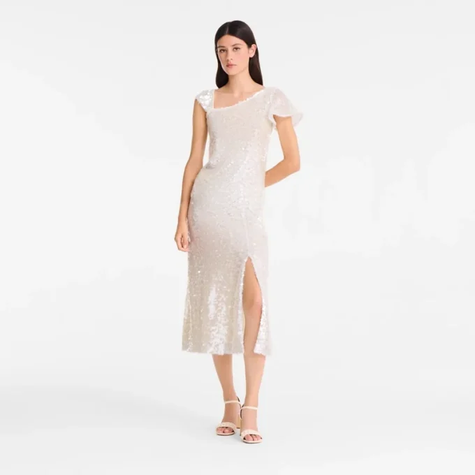 Ivory – Sequin Top