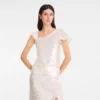 Ivory – Sequin Top