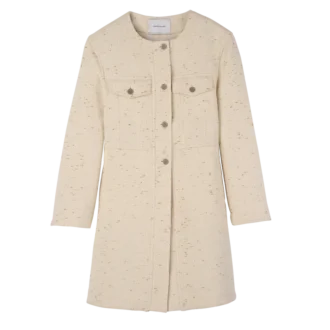Ivory – Tweed Coat