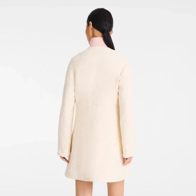 Ivory – Tweed Coat