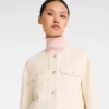 Ivory – Tweed Coat