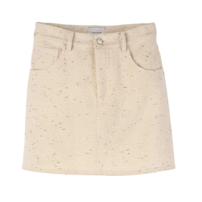 Ivory – Tweed Skirt