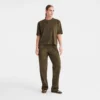 Khaki – Leather Short leather top