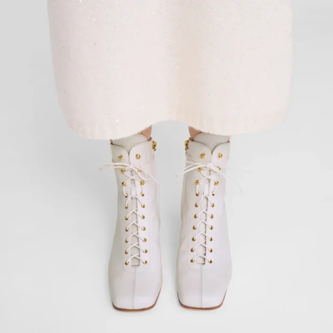 La Patineuse High heel low boots