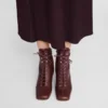 La Patineuse High heel low boots