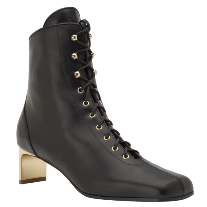 La Patineuse High heel low boots