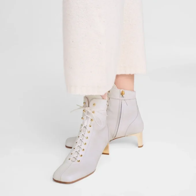La Patineuse High heel low boots
