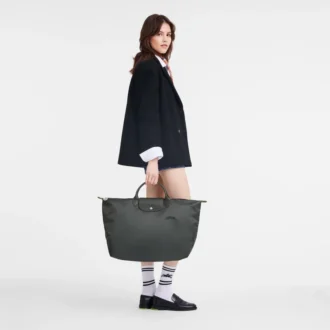 Le Pliage Green L Travel bag