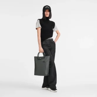 Le Pliage Green M Tote bag