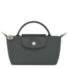 Le Pliage Green Pouch with handle