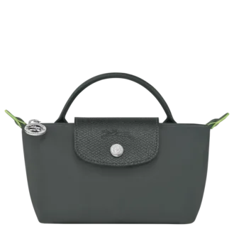 Le Pliage Green Pouch with handle