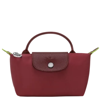 Le Pliage Green Pouch with handle