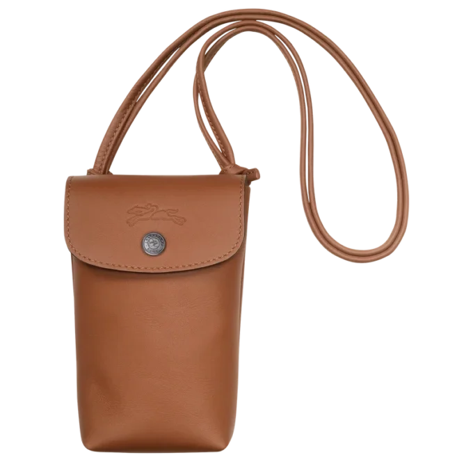 Le Pliage Xtra Phone case with leather lace