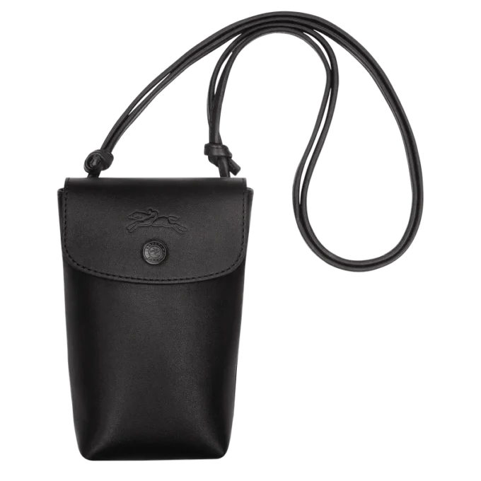 Le Pliage Xtra Phone case with leather lace