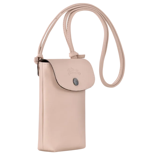 Le Pliage Xtra Phone case with leather lace
