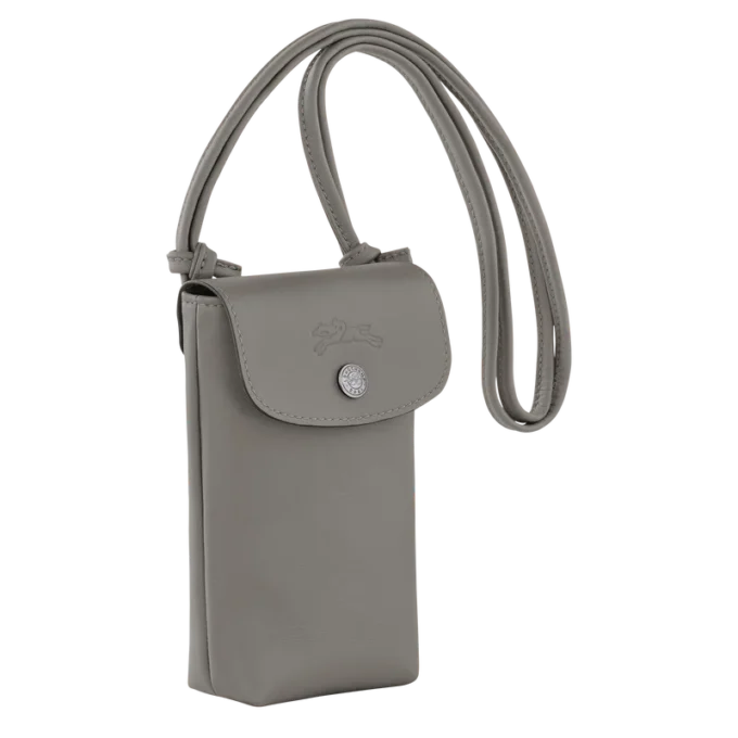 Le Pliage Xtra Phone case with leather lace