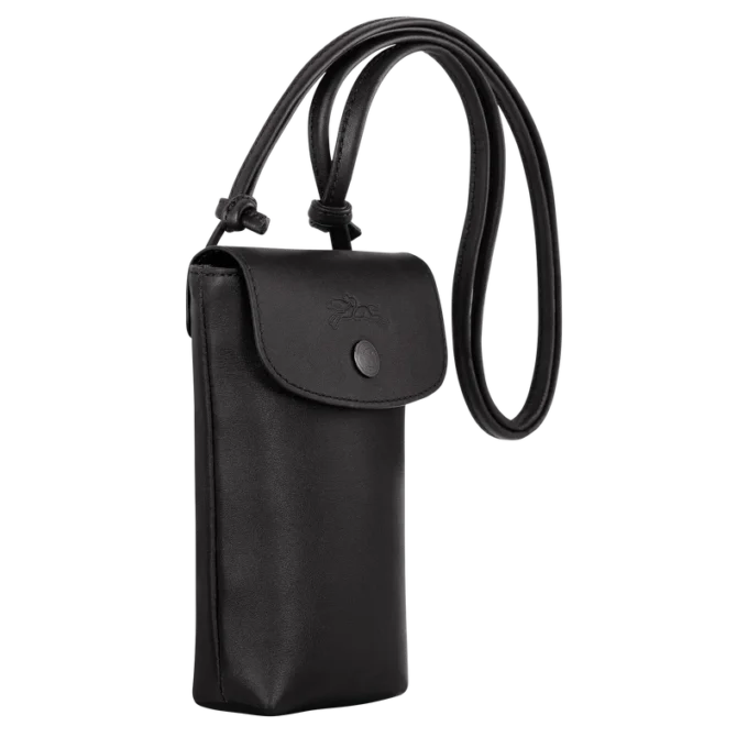 Le Pliage Xtra Phone case with leather lace