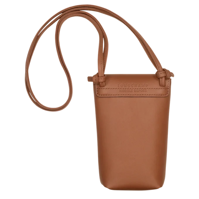 Le Pliage Xtra Phone case with leather lace