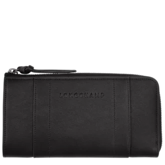 Longchamp 3D Zip around wallet