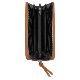 Longchamp 3D Zip around wallet