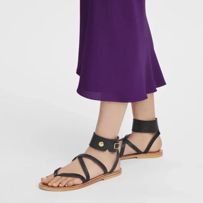 Longchamp x K.Jacques Sandals