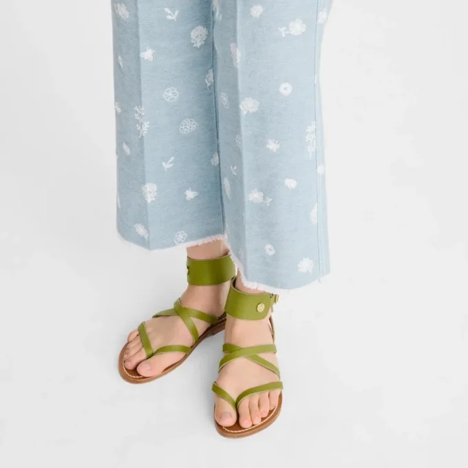 Longchamp x K.Jacques Sandals