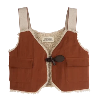 Marmalade – Faux fur-lined cotton Cardigan