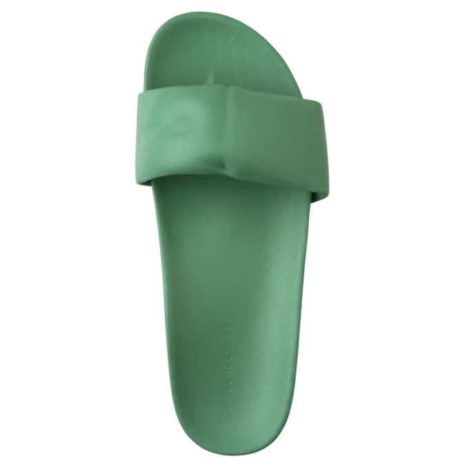 Mint – Leather Roseau Mules