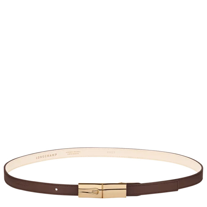 Mocha – Leather Ladies’ belt