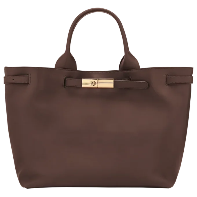 Mocha – Leather Le Smart Tote bag