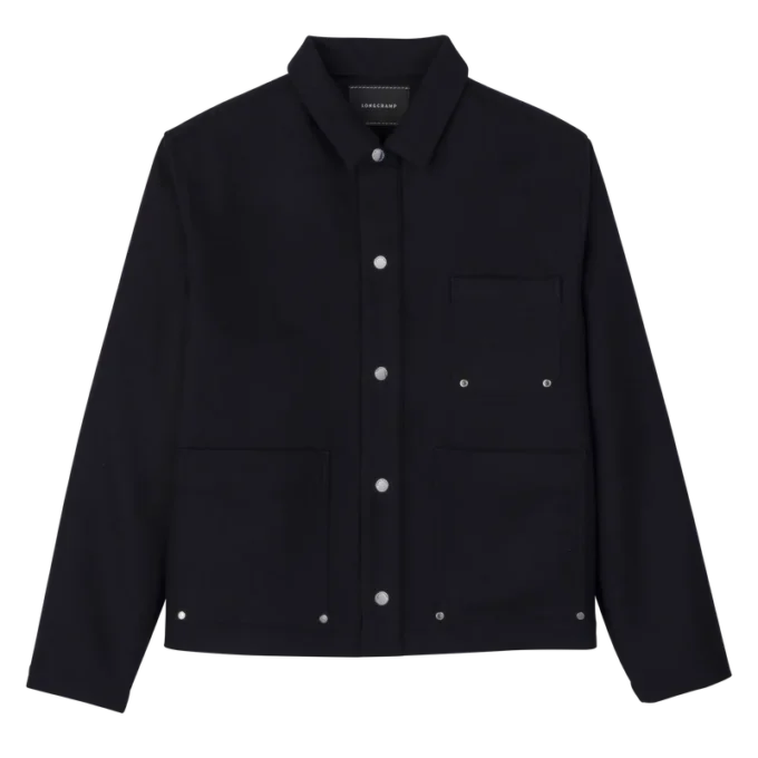 Navy – Flannel Jacket
