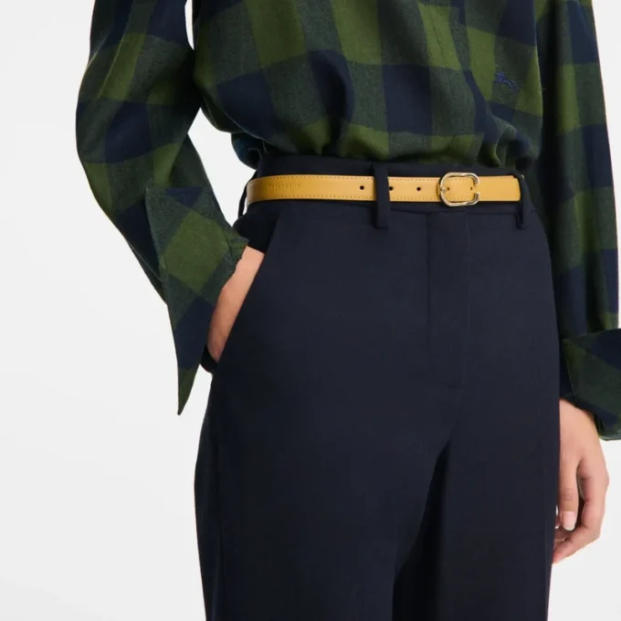 Navy – Flannel Trousers