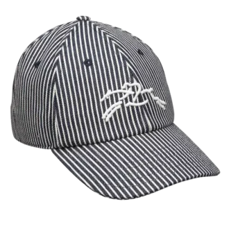 Navy – Jacquard stripes Cap