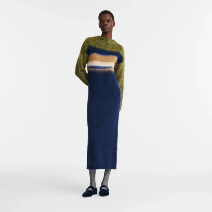 Navy – Knit Dress