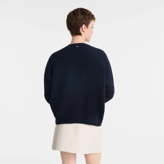 Navy – Knit Sweater