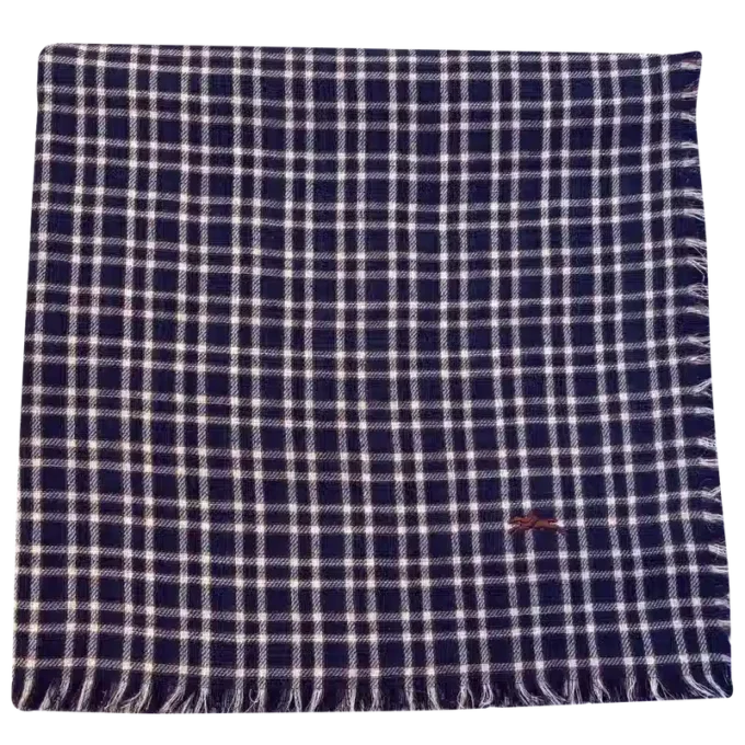Navy – Wool Portobello Scarf