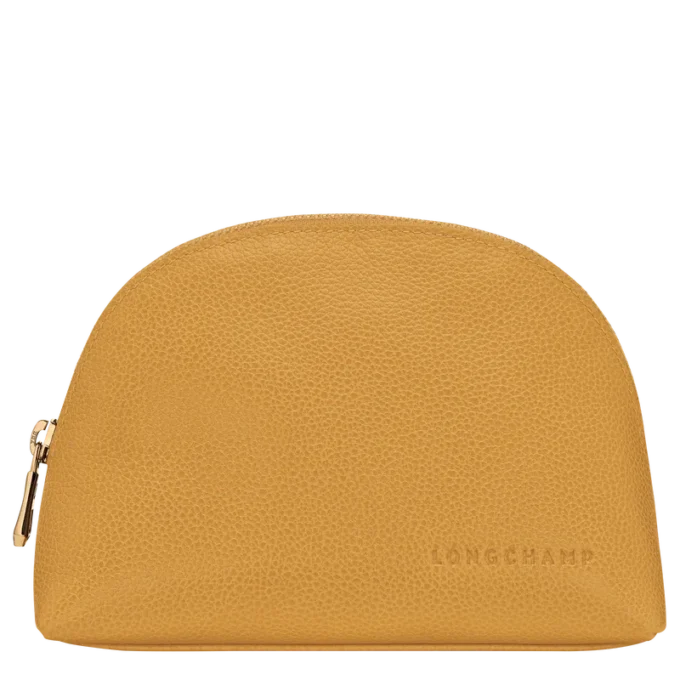 Nutmeg – Leather Le Foulonné Pouch