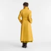 Nutmeg – Water-repellent technical canvas Trench coat