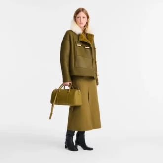 Olive – Leather Daylong L Handbag
