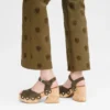 Olive – Leather La Cigale Sandals